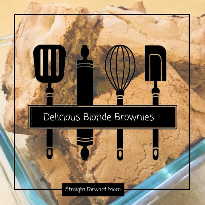 The Best Blonde Brownies
