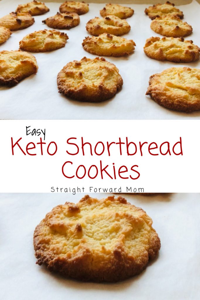 Easy Keto Shortbread Cookies - Straight Forward Mom